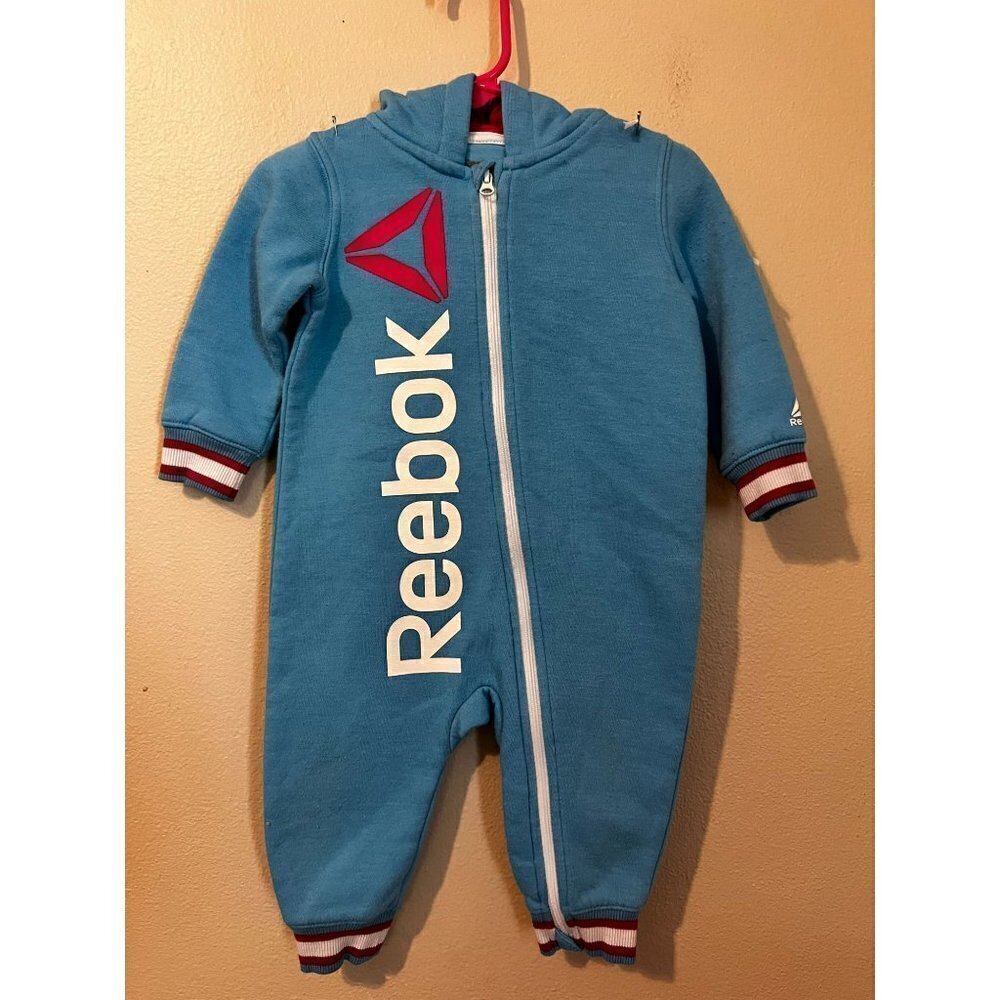 Baby Reebok One Piece Jumpsuit Size 6-9M [EXCELLENT]